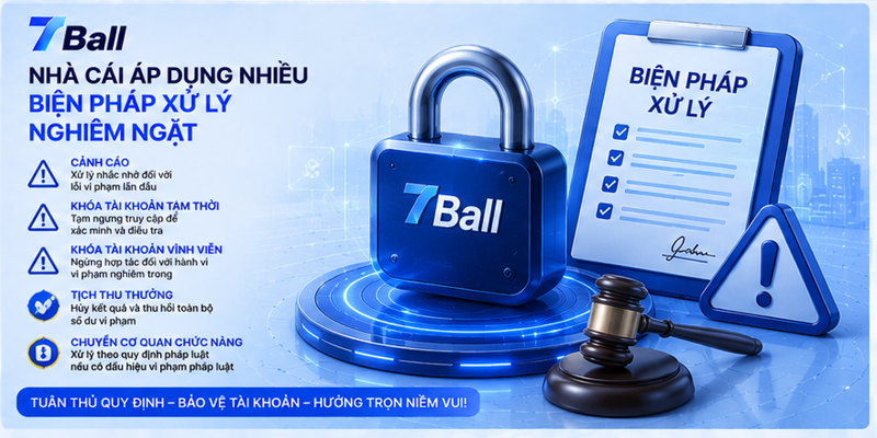 Nhà cái áp dụng nhiều biện pháp xử lý nghiêm ngặt