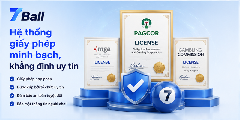 Hệ thống giấy phép minh bạch, khẳng định uy tín