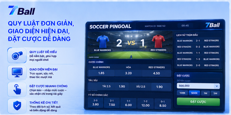 Soccer Pingoal mang đến thế giới cá cược hấp dẫn